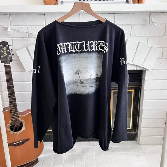 Yeezy Other - Yeezy Vultures Gosha Rubchinskiy × Kanye West Track List Long Sleeve Shirt Vol 1